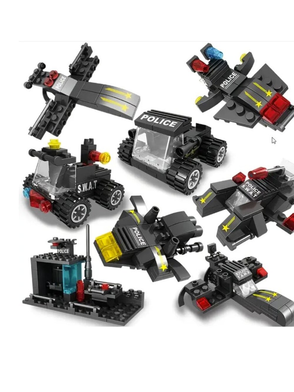 SWAT Truck Building Set (LEGO-Compatible) - Picture 3 of 4
